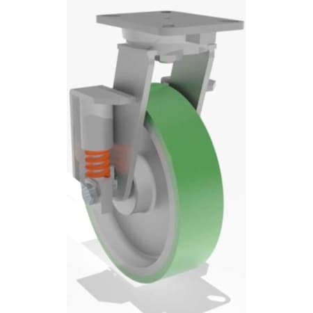 Hamilton Swivel Spring, Loaded Ch 12X3 Duralast S-SPCH-12DB-1