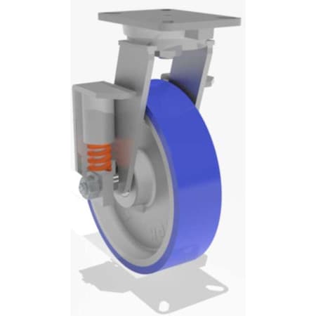 Hamilton Swivel Spring, Loaded Ch 12/C Poly-Soft S-SPCH-12SPB-1