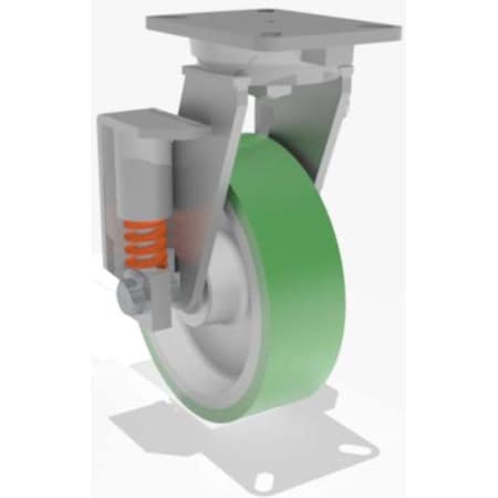 Hamilton Swivel Spring, Loaded Ch 10X3 Duralast S-SPCH-13DT-2