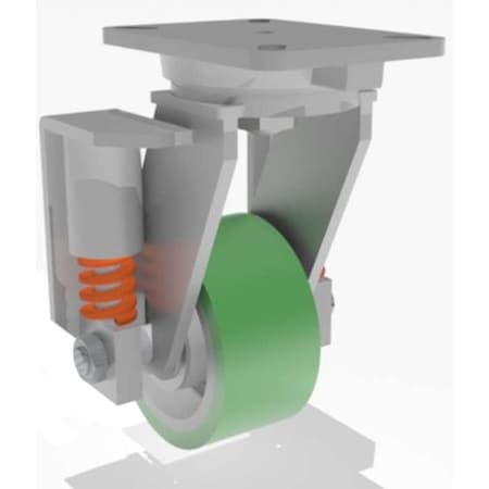 Hamilton Swivel Spring, Loaded Ch 6X3 Duralast S-SPCH-63DT-1