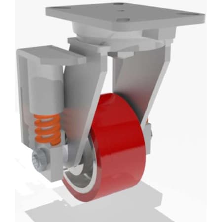 Hamilton Swivel Spring, Loaded Ch 6X3 Ultralast S-SPCH-63TRT-1