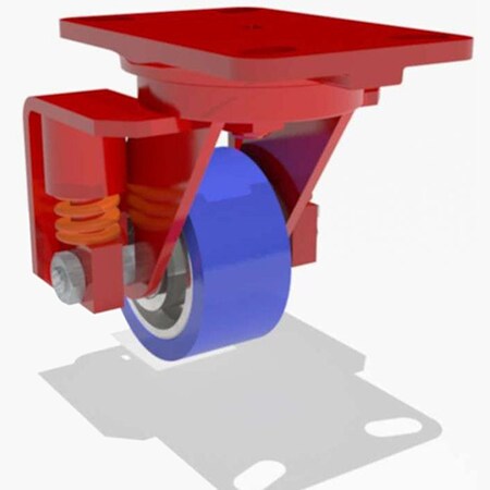 Hamilton Swivel Spring, Loaded Hs 4X2 Poly-Soft S-SPHS-4SPB-2