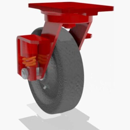 Hamilton Swivel Spring, Loaded Hs 8X2 Plastex S-SPHS-8P-1