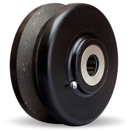 Hamilton Plastex V-Groove Wheel, 6X2-1/2 1-15/16Pb W-625-PVL-1-15/16