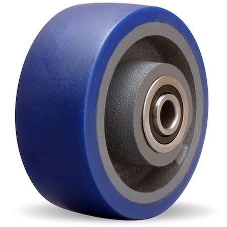 Hamilton Poly-Soft Wheel, 6X2-1/2 3/4Tprd W-625-SPT-3/4