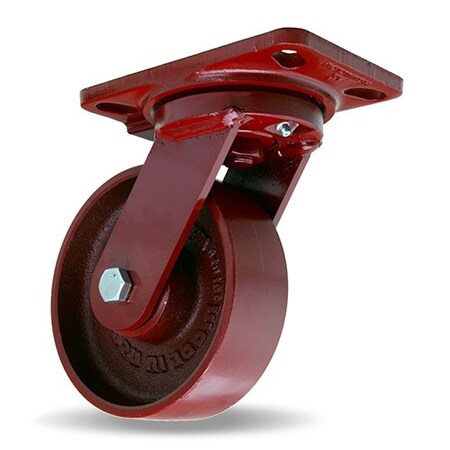 Hamilton Swivel Caster, Ehs 6X2 Metal-Bb S-EHS-6MB