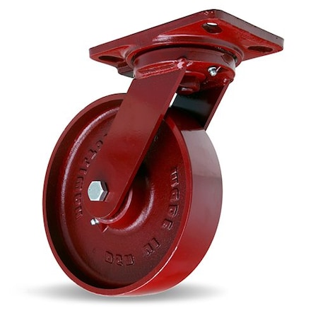 Hamilton Swivel Caster, Ehs 8X2 Metal-Bb S-EHS-8MB