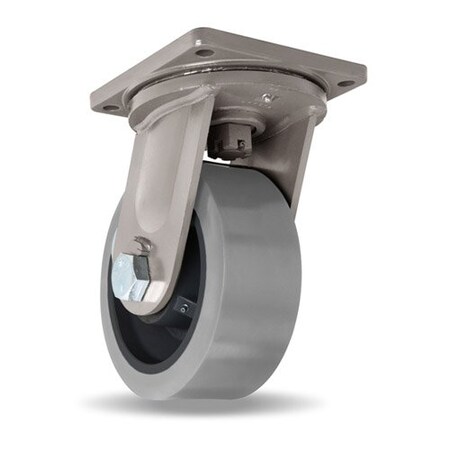 Hamilton Maxi-Duty Swivel Caster, 10" x 4" Ultra-Thick (2") DuraGlide Polyurethane on Forged Steel Center S-MD-105GB95