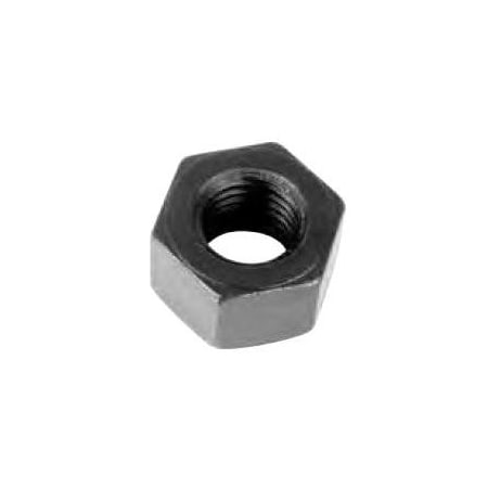 Te-Co Heavy Hex Nut, 3/4"-10, Alloy Steel, Grade 2, Black Oxide, 47/64 in Ht, 5 PK 42107