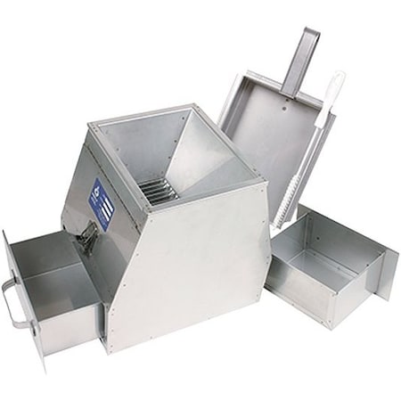 Humboldt Sample Splitter, Enclosed, 24 Chutes, 3/ H-3975