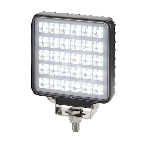 Federal Signal ICON Series Work Light, 4.3-inch, 2700 Lumen, Square ICS43-SQ
