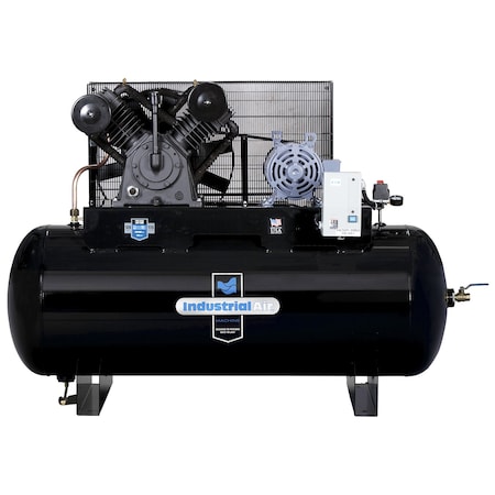 Industrial Air Stationary Air Compressor, 2-Stage, 3 Phas IH9919910