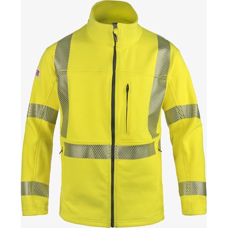 LAKELAND High Performance FR Hi-Vis Jacket, Hi-Vi IJKT12ANT29RTXL