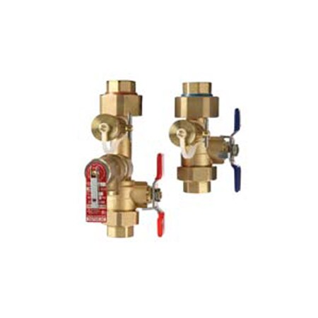 Noritz Threaded 1" Isolation Valve Kit With Mal IK-WV-300-1-TH-LF