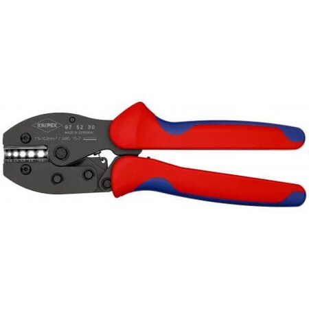 Knipex 8 3/4 in Crimper 20 to 7 AWG 97 52 33
