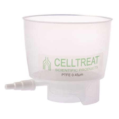 Celltreat Polyprop Bottle Top PTFE Filter, 0, PK 12 229725