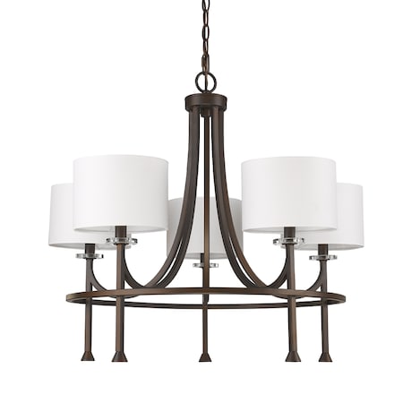 Acclaim Lighting Kara 5-Light Chandelier IN11040ORB