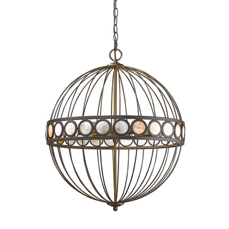Acclaim Lighting Aria 6-Light Pendant Oil Rubbed Bronze IN11106ORB