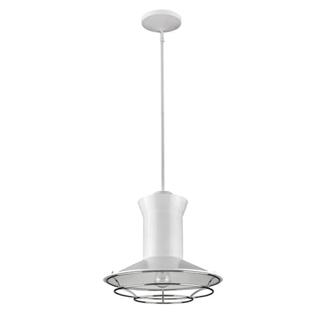 Acclaim Lighting Newport 1-Light Pendant White IN21166WH