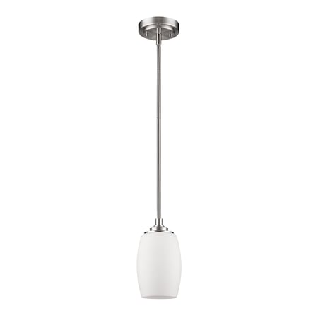 Acclaim Lighting Sophia 1-Light Pendant Satin Nickel IN21234SN