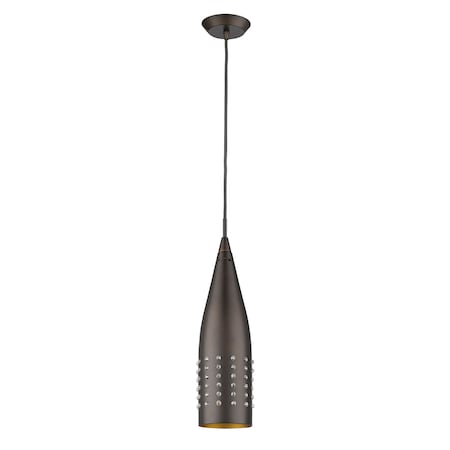 Acclaim Lighting Prism 1-Light Pendant Oil Rubbed Bronze, Height: 10-3/4" IN31158ORB