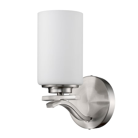 Acclaim Lighting Poydras 1-Light Sconce Satin Nickel IN41335SN