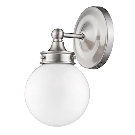 Acclaim Lighting Fairfax 1-Light Sconce Satin nickel IN41410SN