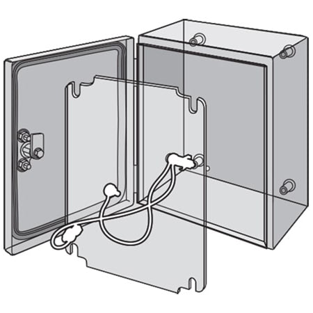 Nvent Hoffman Grounding Kit, Copper LLGK