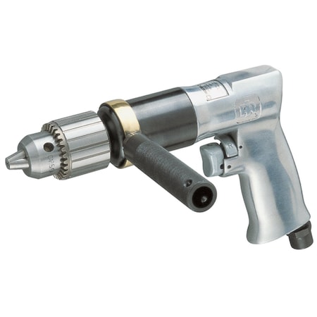 Ingersoll-Rand Chuck Heavy Duty Air Reversible Drill, 1/2" IRT7803R