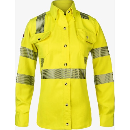 Lakeland Womens Westex DH FR Shirt, Hi-Vis, 2XT ISHW65DH29RT2XT