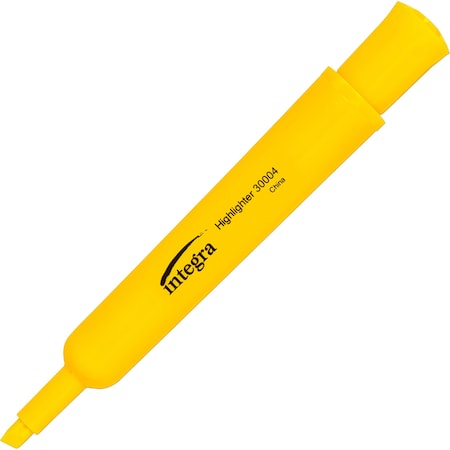 Integra Chisel Desk Liquid Highlighters, PK12 ITA30004