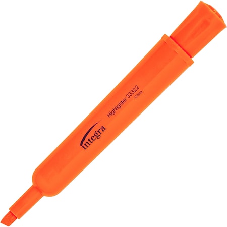 Integra Chisel Desk Liquid Highlighters, PK12 ITA33322