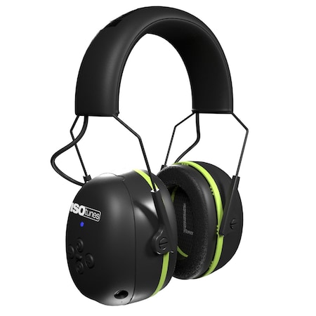 Isotunes AirDefender Bluetooth Earmuff, Blk, Safety IT-46
