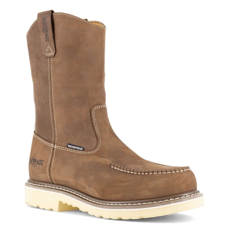 Iron Age Men's 5 Composite Toe 11 in MOC Toe Work Boot, Brown, 8, M, IA5093 IA5093