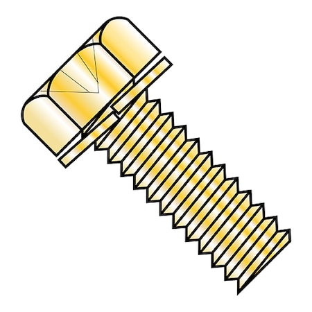 Zoro Select M3-0.50 x 8 mm , Steel Hex 4000 PK 370721R