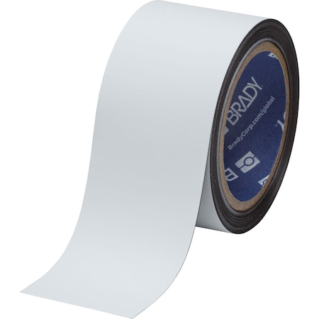 Brady Magnetic Labels 2.50 in W x 25 ft L Poly J50C-2500-2509