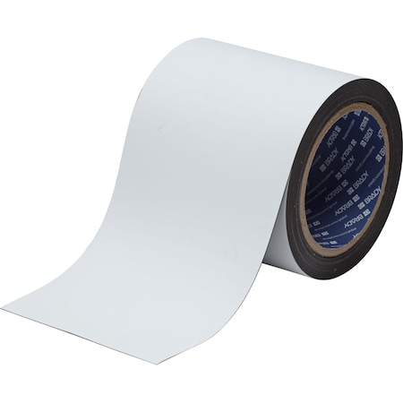 Brady Magnetic Labels 4.25 in W x 25 ft L Poly J50C-4250-2509