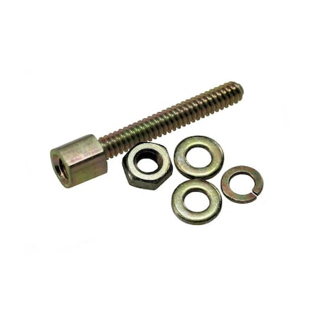 Unicorp Hex Jackscrew, 3/16", 4-40 Thd 0.5625 ma JAX107-M12-F21A-440