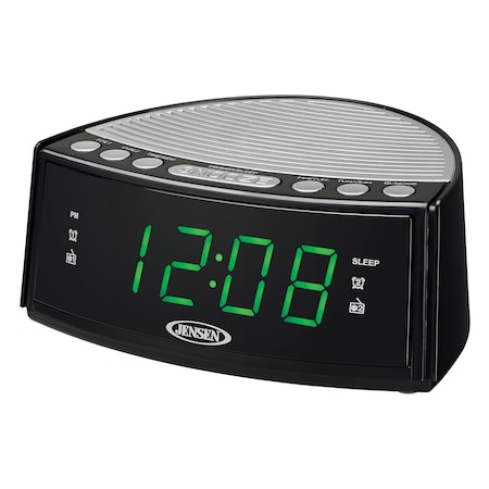 Jensen Digital AM/FM Dual Alarm Clock Radio JCR-160