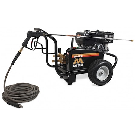 Mi-T-M Cold Water Gas Pressure Washer, 3500 psi JCW-3504-2MHB