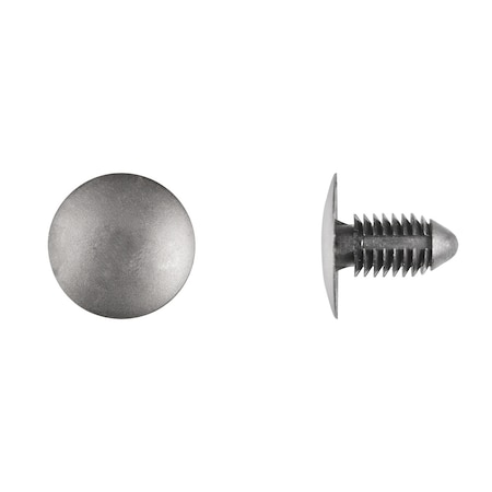 Disco Blk Nyln Panel Retainers 3/8" Hole Size 27/32" Stem PK100 5710PK100