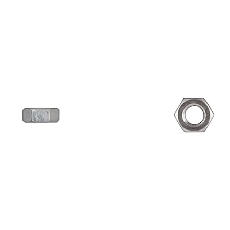 Disco Hex Nut, M5-0.80, Class 8, Bright Zinc Plated 862PK25