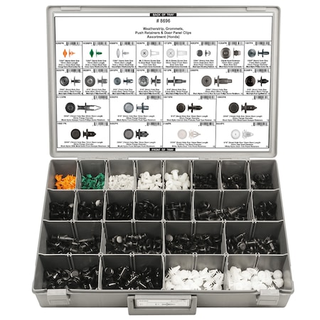 Disco Honda Retainer Assortment, 575 pcs. 8696