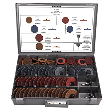 Disco Conditioning Discs, 6 Sizes, 2"/3" 8699