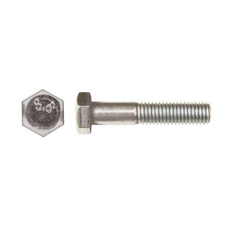 Disco Class 8.8, M10-1.50 Hex Head Cap Screw, Bright Zinc Steel, 50 mm L 899PK25