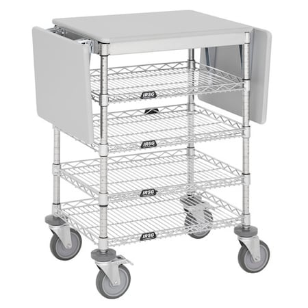 Irsg Wire Prcsng Crt 18"D x 24"L (52"L w/ drp JPC-1824C