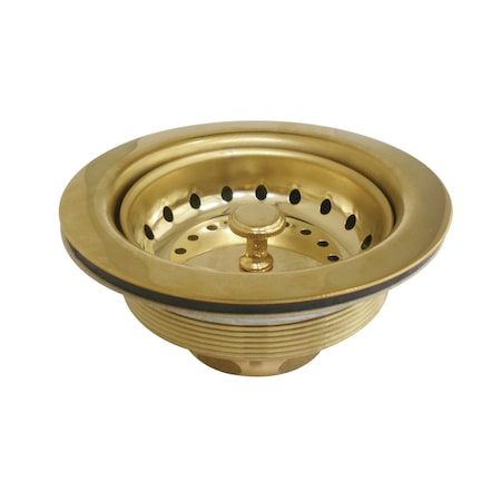 Kingston Brass Stainless Steel, Kitchen Sink Basket Strainer, Kitchen Sink Basket Strainer K111BPB