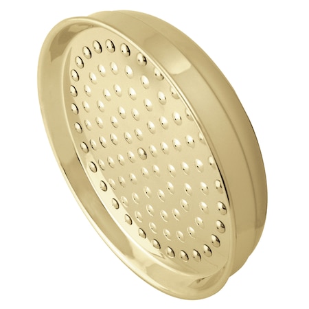 Kingston Brass Shower Head, Polished Brass, Wall Mount K124A2
