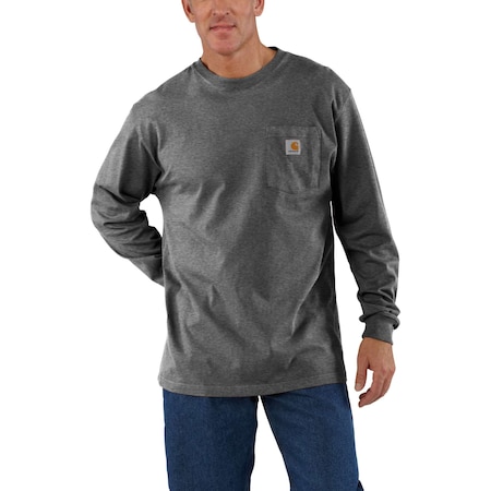 Carhartt TK0126 M Loose Fit HW LS Pocket T-Shirt K126-CRH