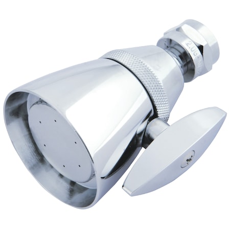 Kingston Brass Shower Head, Polished Chrome, Wall Mount K132A1
